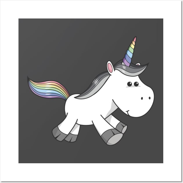 Baby Unicorn Wall Art by Tr1ck5